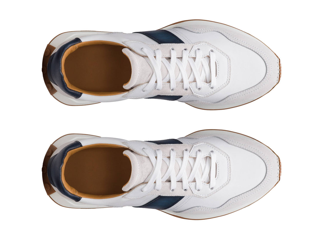 Patrick - LIGHT PURPLE &amp; BLUE SUEDE LEATHER SNEAKERS
