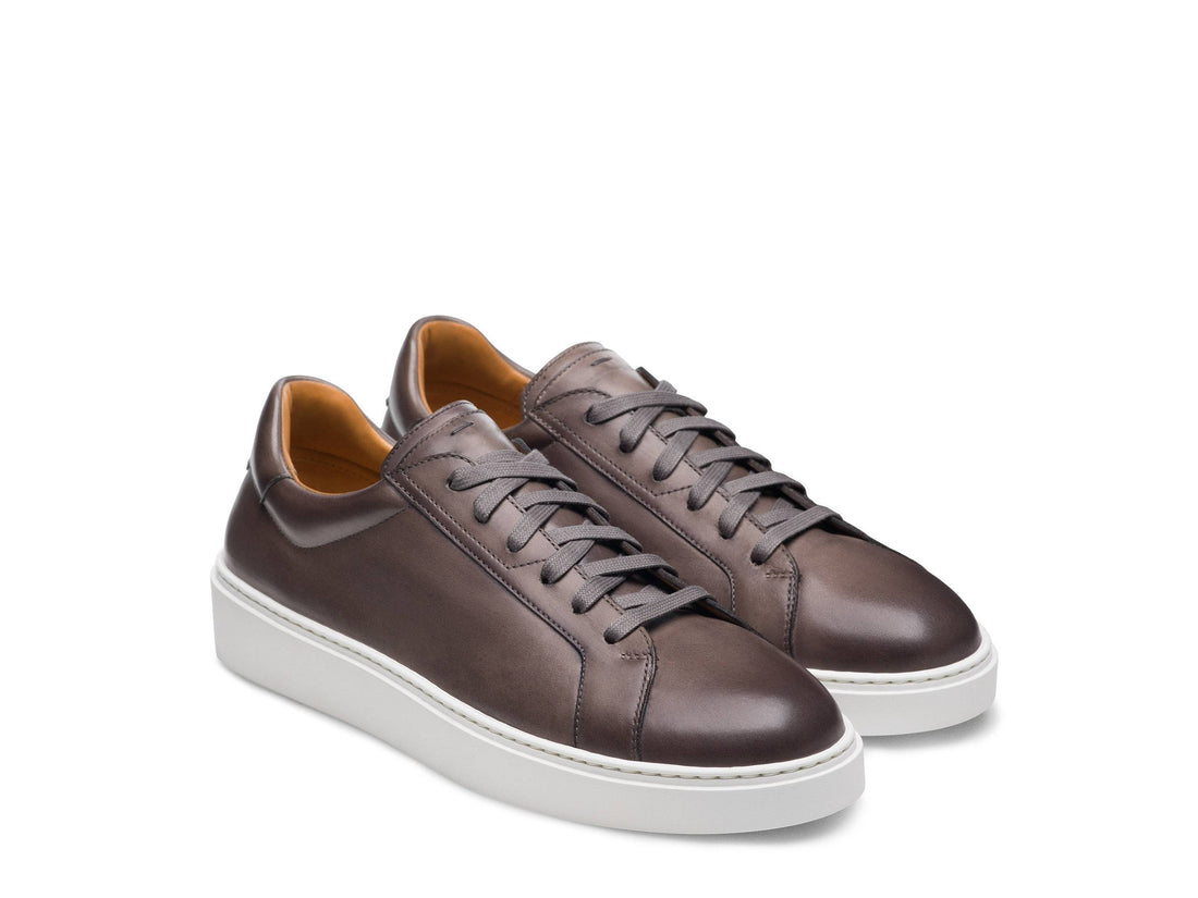 Bolt 71 | GREY LEATHER SNEAKERS