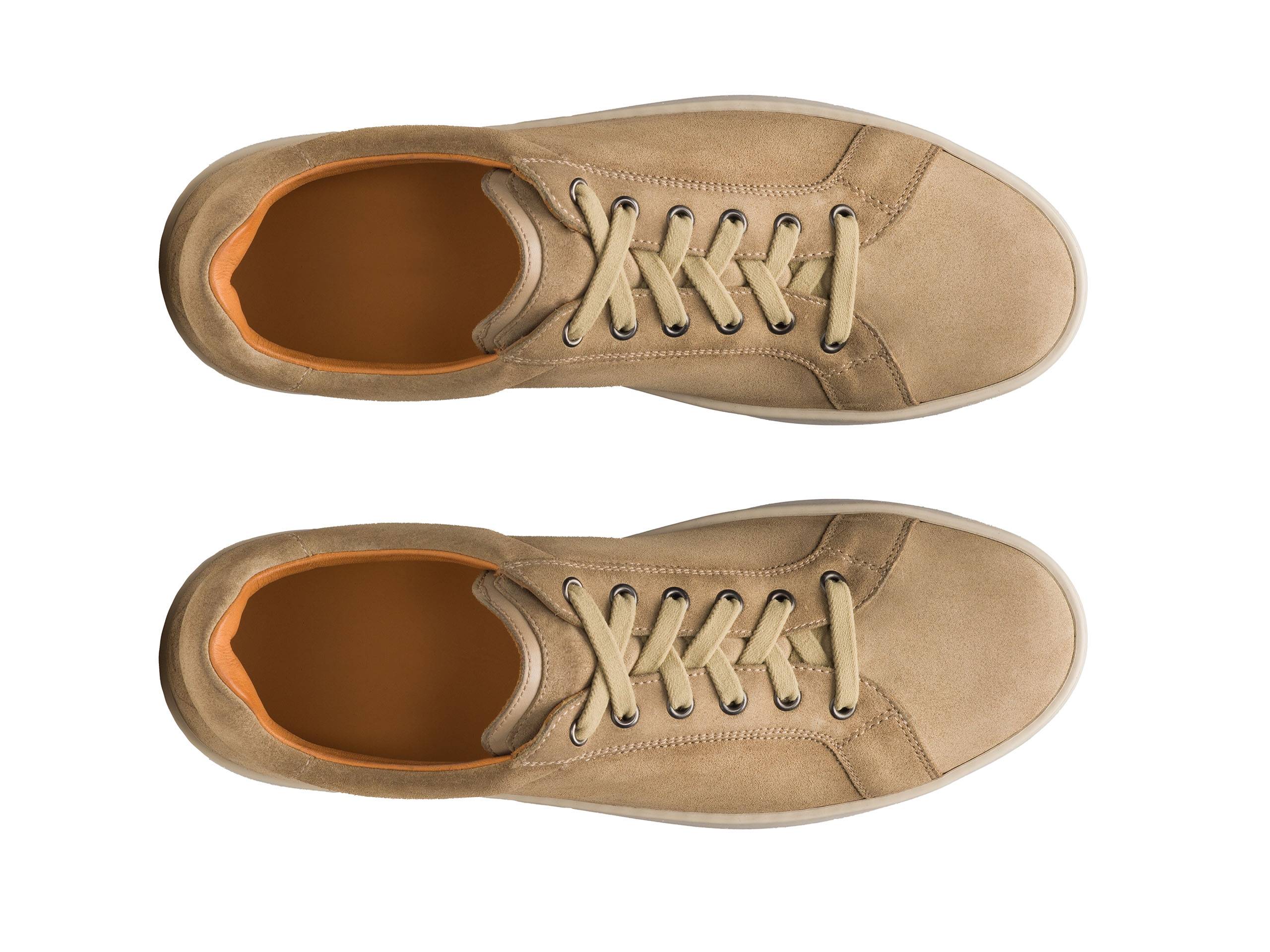 Aero 21 - Cream Suede sneakers