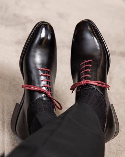 THE ROMAN - BLACK CALF UPPER WITH RED LINING