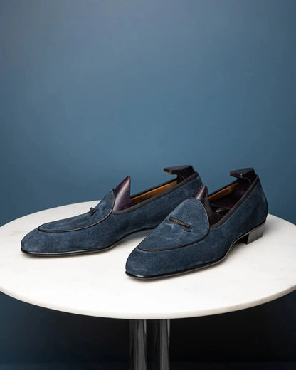 BELMONT LOAFERS - ITALIAN SUEDE STITCH