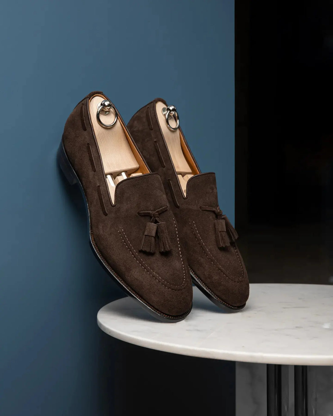 THE EDWARD - ITALIAN SUEDE LOAFERS