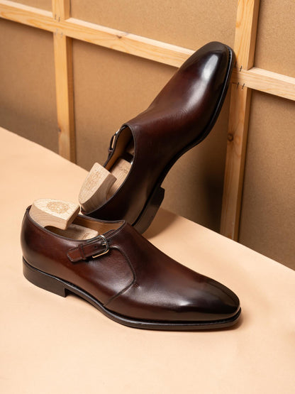 THE LAUREN - TABACCO BROWN ON FULL GRAIN LEATHER