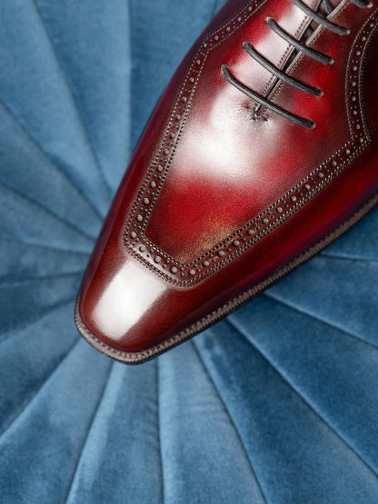 THE MARCEL - ANTIQUE BROWN ON CRUST LEATHER