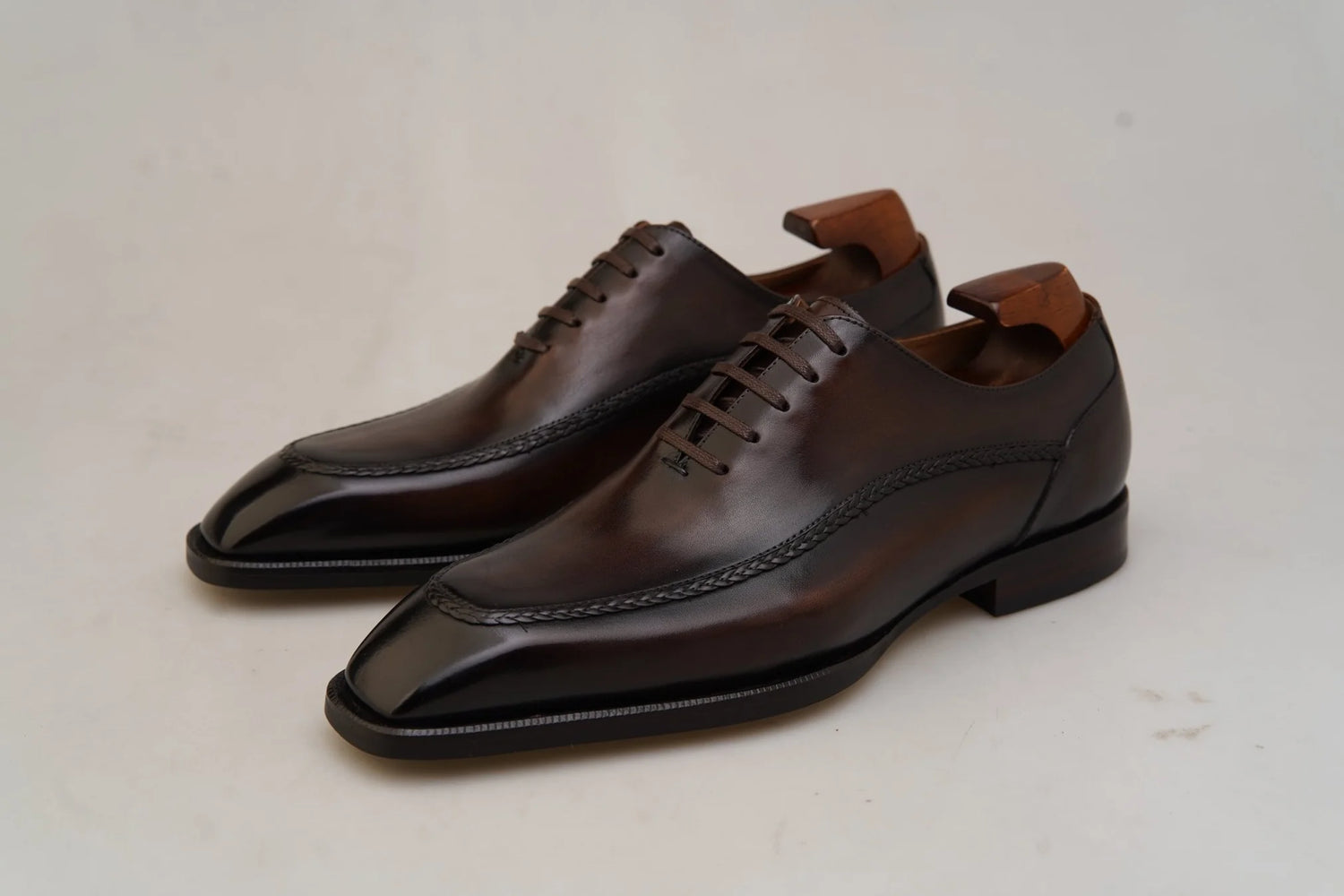 Balmoral Oxford | BROWN SMOOTH LEATHER