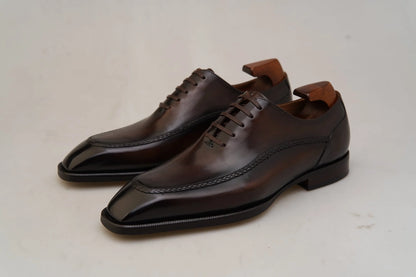 Balmoral Oxford | BROWN SMOOTH LEATHER