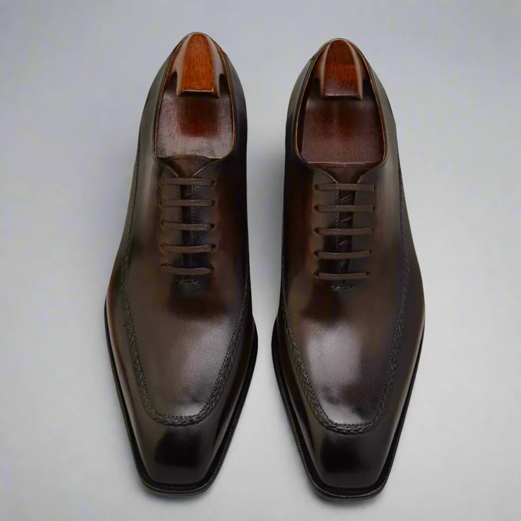 Balmoral Oxford | BROWN SMOOTH LEATHER