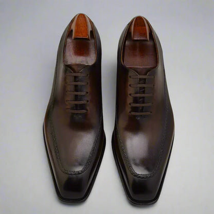 Balmoral Oxford | BROWN SMOOTH LEATHER