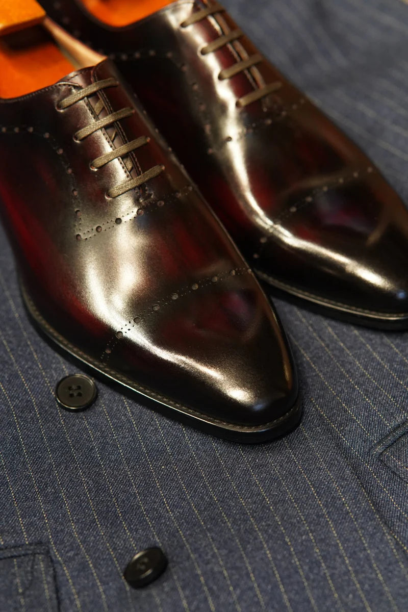 LIMITED EDITION | WINE PATEENA CAP TOE