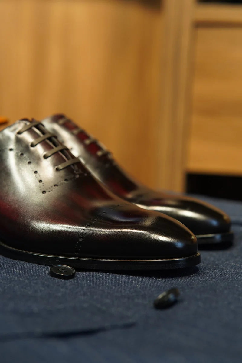 LIMITED EDITION | WINE PATEENA CAP TOE