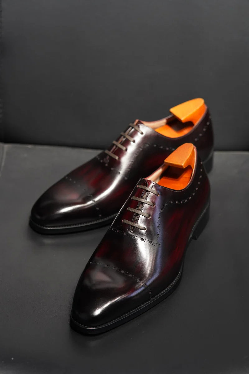LIMITED EDITION | WINE PATEENA CAP TOE