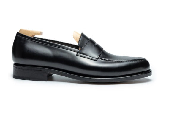 AMSTER | BLACK LEATHER LOAFERS