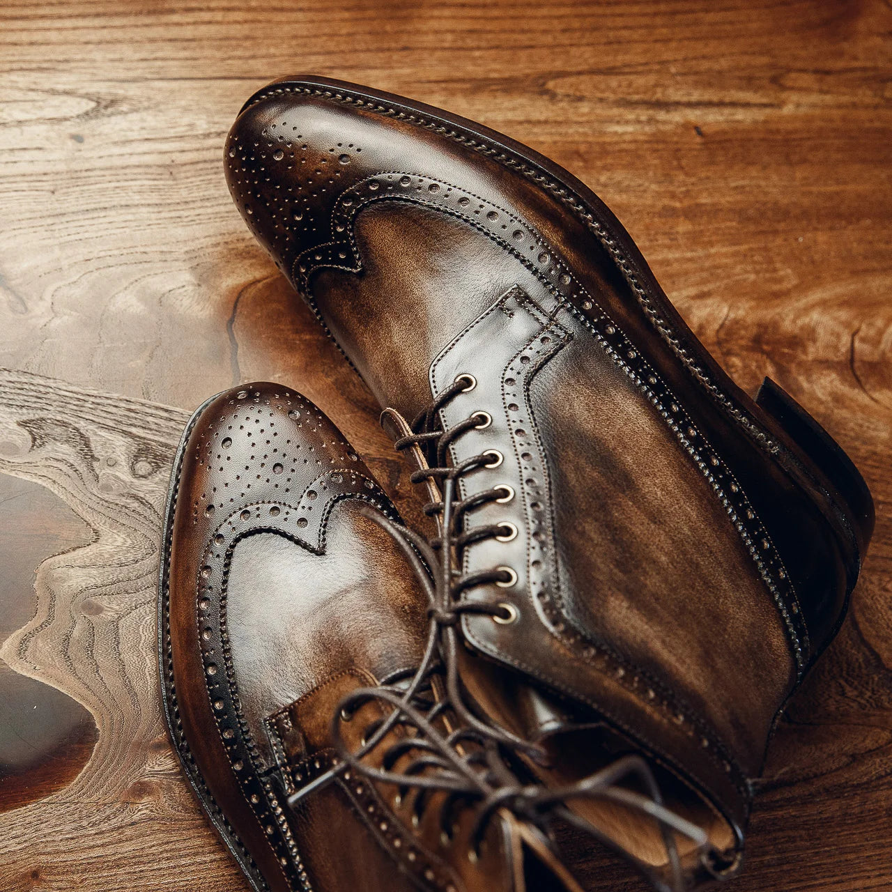 DERBY BROGUES | PATINA FINISH
