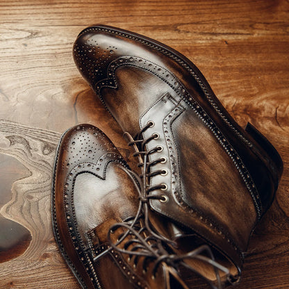 DERBY BROGUES | PATINA FINISH