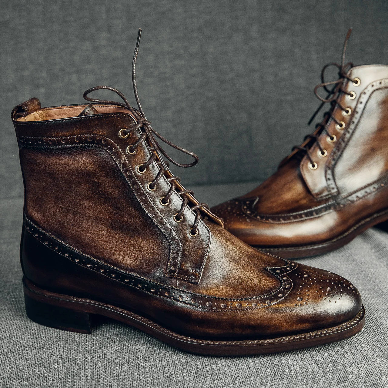 DERBY BROGUES | PATINA FINISH