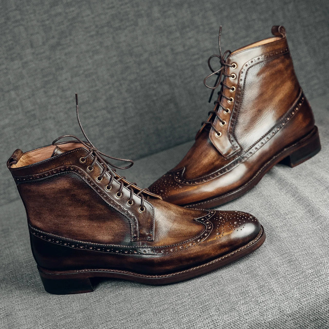 DERBY BROGUES | PATINA FINISH