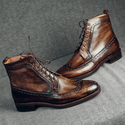 DERBY BROGUES | PATINA FINISH