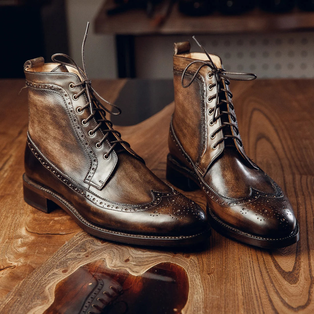 DERBY BROGUES | PATINA FINISH