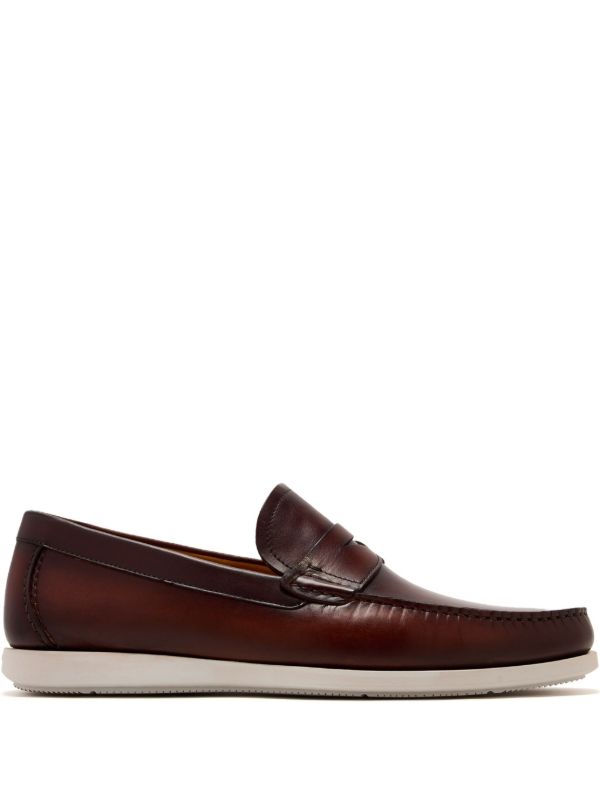 PENNY | BROWN LEATHER LOAFER