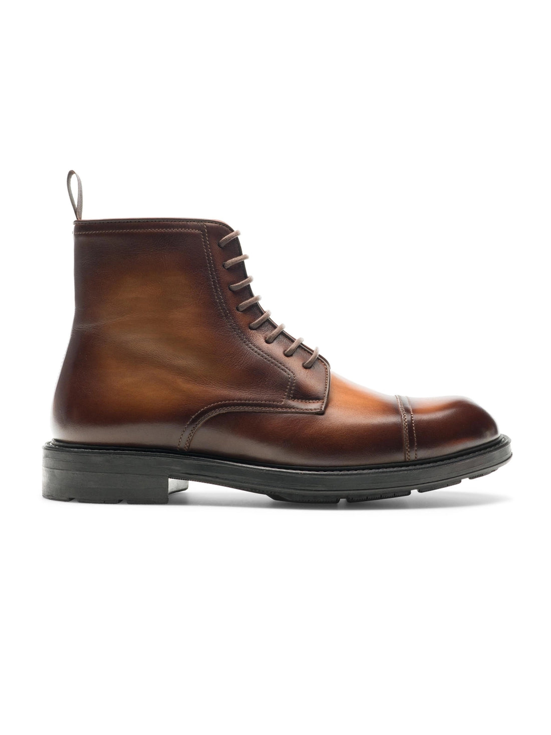 LOROTO BROWN - LACE UP BOOTS